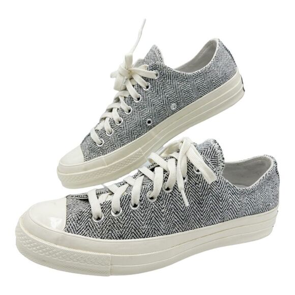 Converse Men's  chuck 70 recycled low-top Oxford sneakers Sz 8.5 - Picture 1 of 14